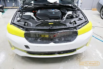BMW 5시리즈(g30) 전체 PPF 시공 + 블랙PPF 루프스킨 - 플랩스(FL.WrapS)/ 하남ppf, 미사ppf, 남양주ppf 시공 전문 / 하남 천현동