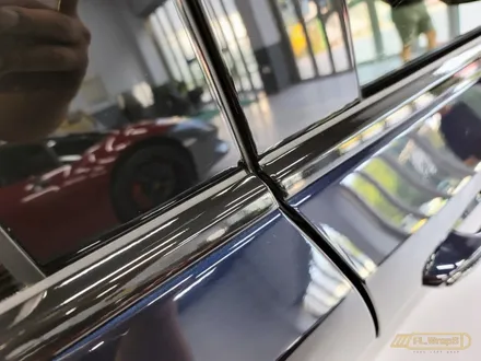 BMW G30 5시리즈 윈도우 라인 크롬죽이기 랩핑 - 하남 랩핑 / 미사 자동차랩핑 / 서울 송파구, 강동구 랩핑, PPF, 열차단 썬팅 시공점 추천 / 하남 플랩스 / 하남 천현동
