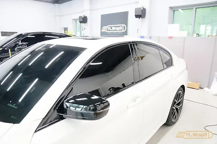 BMW 5시리즈(g30) 그릴교체, 크롬죽이기, 실내랩핑 - 플랩스(FL.WrapS)/ 하남랩핑, 미사랩핑, 남양주, 구리왕숙랩핑 / 하남 천현동