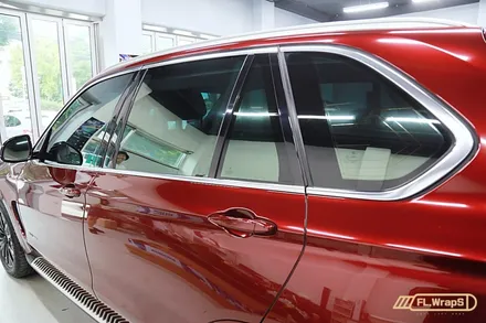 BMW X5 썬팅 재시공 / 블락포디 블랙크롬 - 플랩스(FL.WrapS)/ 하남썬팅, 미사썬팅, 남양주썬팅 / 하남 천현동