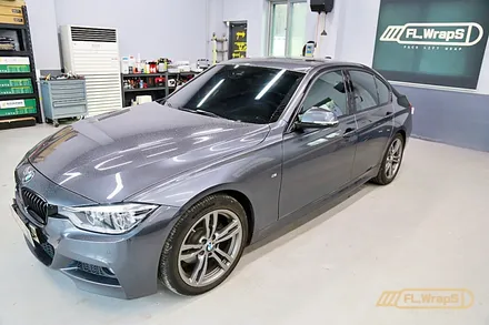 BMW 3시리즈(f30) 프론트 그릴 블랙 랩핑 - 플랩스(FL.WrapS)/ 하남랩핑, 미사랩핑, 남양주랩핑, BMW 랩핑전문 / 하남 천현동