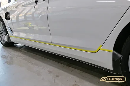 BMW 5시리즈(g30) 전체 PPF 시공 + 블랙PPF 루프스킨 - 플랩스(FL.WrapS)/ 하남ppf, 미사ppf, 남양주ppf 시공 전문 / 하남 천현동