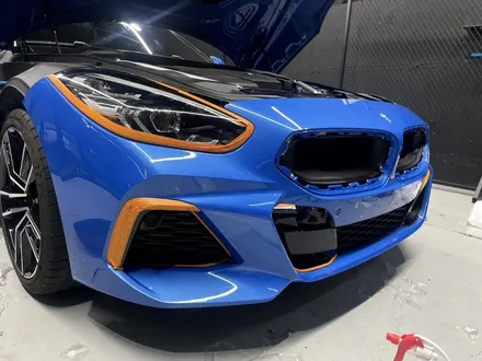 [대구 PPF] BMW Z4 사고 보험 수리로 앞범퍼 PPF 재시공! / 대구 남구