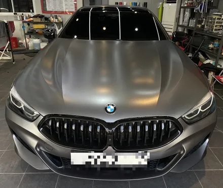 [대구 랩핑 PPF] BMW 840d 앞 범퍼 랩핑 재시공 & 라이트, 테일램프 PPF 시공! / 대구 남구