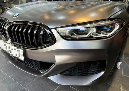 [대구 랩핑 PPF] BMW 840d 앞 범퍼 랩핑 재시공 & 라이트, 테일램프 PPF 시공! / 대구 남구