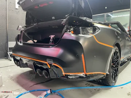 무광 PPF 시공으로 BMW M4 (G82) 컨버터블 블랙 에디션 시공! / 대구 남구