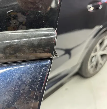대구 경북 BMW  X6 크롬 죽이기 시공! / 대구 남구