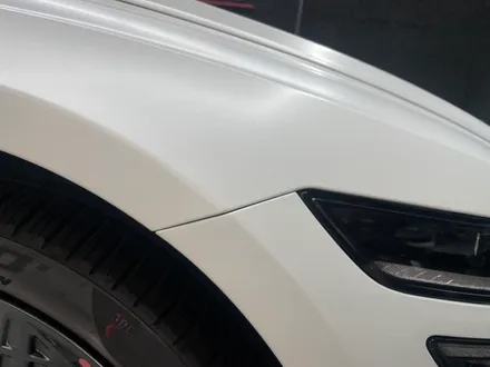 대구 경북 PPF 전문점에서 제네시스 G80 무광 화이트 보호를 위한 프론트 패키지 PPF & 뒷범퍼 전체 PPF  시공! / 대구 남구