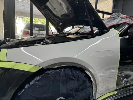 대구 경북 AX 고광택 랩핑 전문점 플렉스킨 벤츠 AMG GT63s 포르쉐 크레용 컬러 쵸크 그레이 전체 랩핑시공! / 대구 남구 대명동