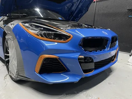 [대구 PPF] BMW Z4 사고 보험 수리로 앞범퍼 PPF 재시공! / 대구 남구