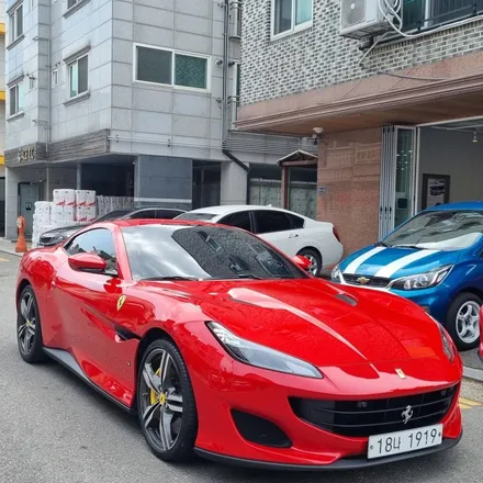 인천 논현_페라리 포르토피노 썬팅(틴팅)재시공 / 인천 남동