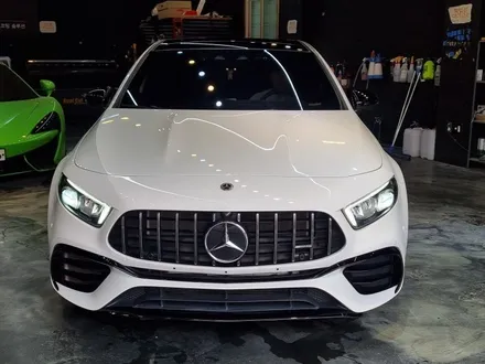 본넷 PPF로 벤츠 A45s AMG 얼굴 보호하기! / 인천 남동