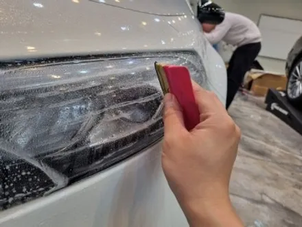 본넷 PPF로 벤츠 A45s AMG 얼굴 보호하기! / 인천 남동