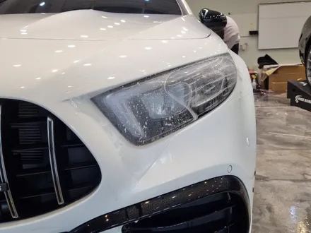 본넷 PPF로 벤츠 A45s AMG 얼굴 보호하기! / 인천 남동