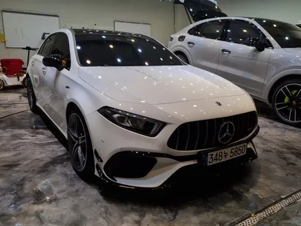 본넷 PPF로 벤츠 A45s AMG 얼굴 보호하기! / 인천 남동