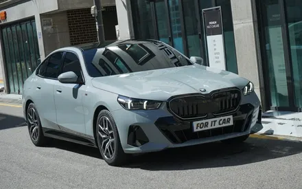 강서구 썬팅, BMW 520I 브루클린 그레이 본넷 PPF, 크롬 죽이기, 솔라가드 제니스 IR 풀 패키지 / 서울 강서