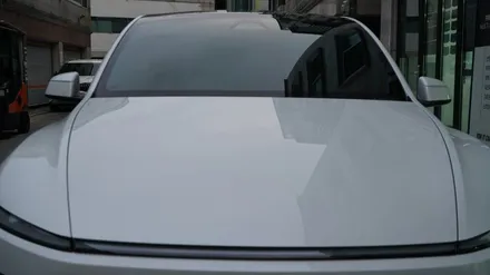 인천 테슬라 틴팅 모델Y 주니퍼 펄 화이트 멀티코트 컬러와 잘 어울리는 \'퀀텀\' / 서울 강서
