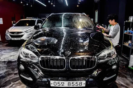 포엑스포 _ BMW X6 본넷 PPF필름 이야기! / 인천 남동