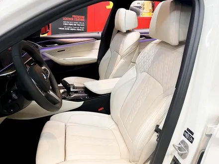 BMW520i 화이트 나파가죽시트 ug코팅으로 보호해요!_포엑스포 / 인천 남동