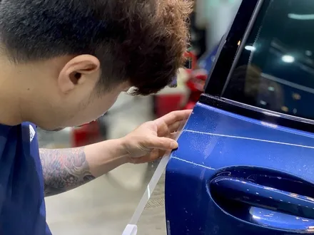 BMWX3M 본넷 패키지와 하이그로시까지 포엑스포에서 PPF필름으로 보호했어요! / 인천 남동