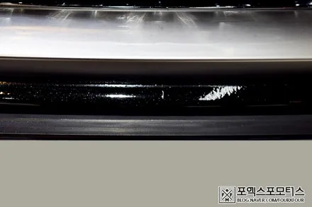 인천PPF필름 / K9 전체PPF후 사고로 앞범퍼 부분 PPF재시공 / 인천 남동