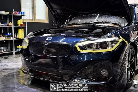 BMW 118d, 인천 PPF 재시공위해 벌써 4번째 포엑스포 방문!! / 인천 남동