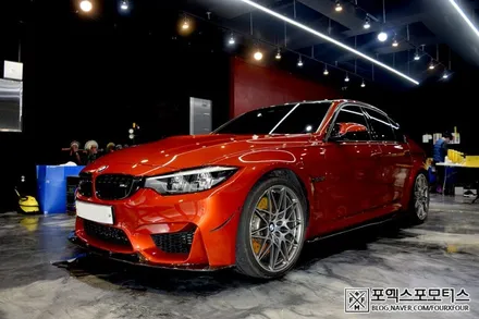 BMW M3 인천PPF전문점 포엑스포에서 카본립보호하고 광도, 보호력 상승!! / 인천 남동