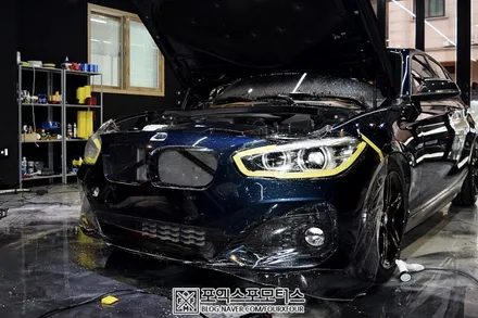 BMW 118d, 인천 PPF 재시공위해 벌써 4번째 포엑스포 방문!! / 인천 남동
