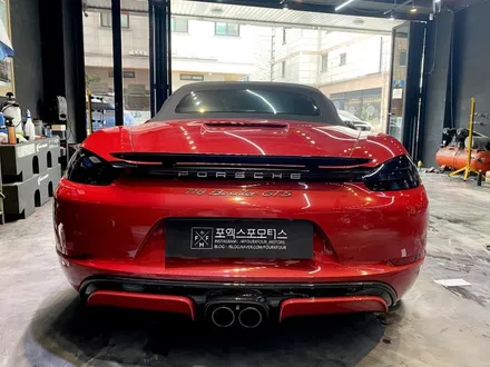 포르쉐 박스터718GTS 헤드라이트,테일램프 스모그필름 시공! _리얼컷PPF / 인천 남동