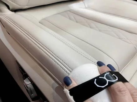 BMW520i 화이트 나파가죽시트 ug코팅으로 보호해요!_포엑스포 / 인천 남동