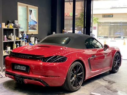 포르쉐 박스터718GTS 헤드라이트,테일램프 스모그필름 시공! _리얼컷PPF / 인천 남동