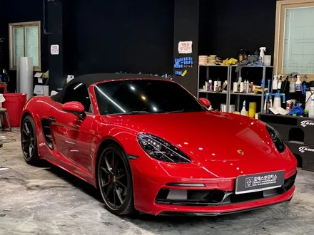 포르쉐 박스터718GTS 헤드라이트,테일램프 스모그필름 시공! _리얼컷PPF / 인천 남동