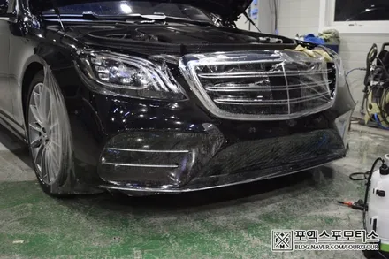 인천PPF필름(논현동,송도) / 경북상주에서 벤츠S350d 전체필름위해 오셨어요! / 인천 남동