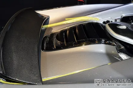 인천PPF _송도 슈퍼카 맥라렌650S 프론트제외 전체PPF필름 시공 / 인천 남동