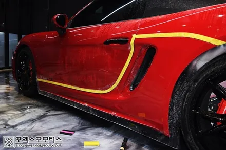 포르쉐 718 박스터 GTS 전체 PPF 추천받고 인천 포엑스포모터스로! / 인천 남동