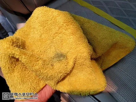 제네시스 G70 베이지시트 이염제거 및 UG가죽코팅 위해 안산에서 인천까지! / 인천 남동