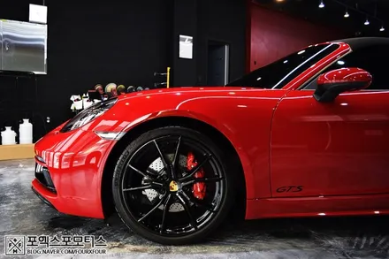 포르쉐 718 박스터 GTS 전체 PPF 추천받고 인천 포엑스포모터스로! / 인천 남동