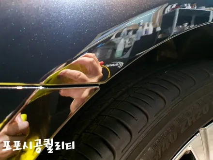 BMW730d PPF후 사고발생하여 자동차보호필름 재시공은 인천 포엑스포으로! / 인천 남동