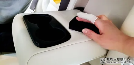 인천 화이트 가죽시트 관리법 _ 말리부 아이보리시트 UG가죽코팅로 손쉬운 관리! (논현동,송도) / 인천 남동