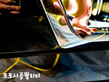BMW730d PPF후 사고발생하여 자동차보호필름 재시공은 인천 포엑스포으로! / 인천 남동