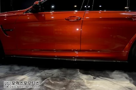 BMW M3 인천PPF전문점 포엑스포에서 카본립보호하고 광도, 보호력 상승!! / 인천 남동