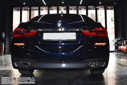 BMW 740Ii PPF필름 전면부 패키지 시공_인천포엑스포 / 인천 남동