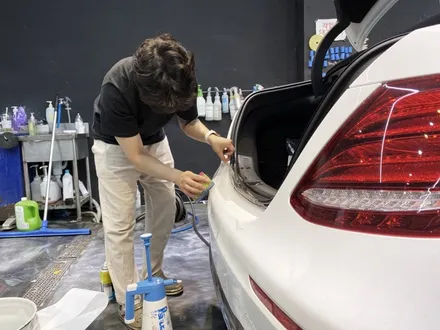 벤츠E클래스 부분PPF필름으로 생활기스로부터 해방! / 인천 남동