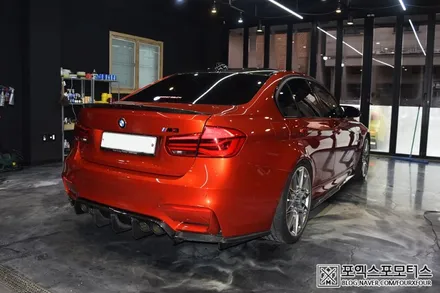 BMW M3 인천PPF전문점 포엑스포에서 카본립보호하고 광도, 보호력 상승!! / 인천 남동