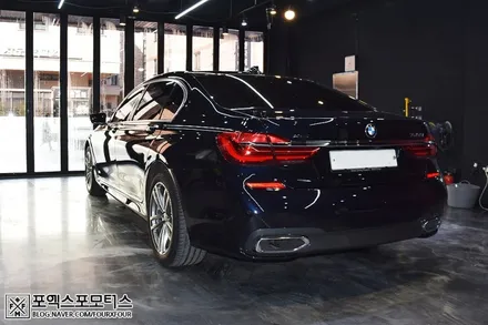 BMW 740Ii PPF필름 전면부 패키지 시공_인천포엑스포 / 인천 남동