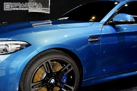 인천PPF필름_ BMW M2 롱비치블루 고속주행하기위한 첫걸음은 포엑스포에서! / 인천 남동