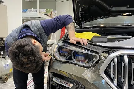 BMW X6 본넷,라이트 PPF필름은 인천논현동 포엑스포에서! / 인천 남동