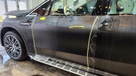 벤츠 EQE500SUV 전체 무광 PPF로 인천 포엑스포에서 분위기바꿨어요! / 인천, 부평, 부천