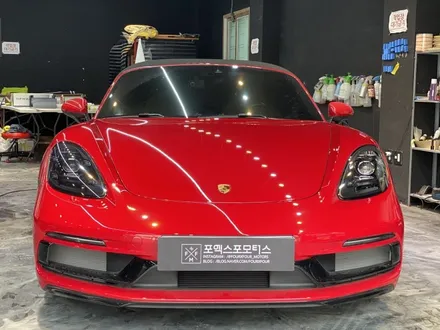 포르쉐 박스터718GTS 헤드라이트,테일램프 스모그필름 시공! _리얼컷PPF / 인천 남동