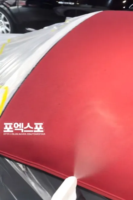 벤츠CLE200 카브리올레 _ 인천 포엑스포에서 장마철 소프트탑코팅 하세요! / 인천 남동